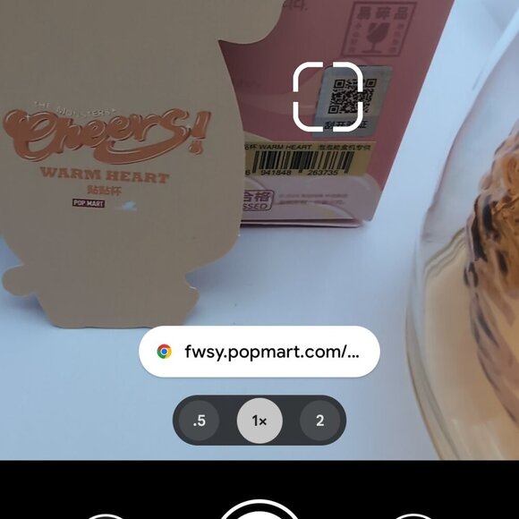 Labubu the Monsters Cheers! Double Walled Glass Cup - Warm Heart - Picture 4 of 4